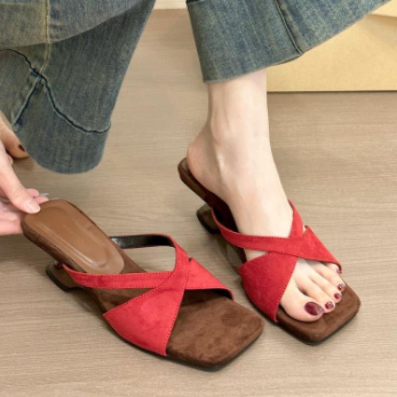 Gladiator Leopard Summer Women Slippers Concise Strange Style Shoes Ladies Outdoor Party Dress Sandalias