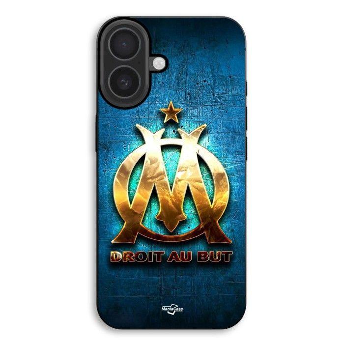 Coque de téléphone - MANIACASE - iPhone 17 - Silicone TPU - Souple - OM logo Droit Au But