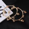 Trendiges Bohemian Goldmünzen-Armband: Vielseitiges Boho-Chic-Armband für Damen