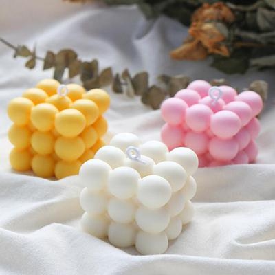 3D silikonowe formy Diy wosk sojowy świeca woskowa aromaterapia świeca gipsowa ręcznie robione