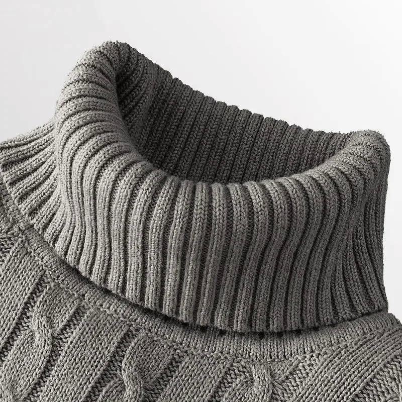 AI Supermarket Slim fit gebreide coltrui voor heren - herfst/wintercollectie 2023 XXXL 70-80KG