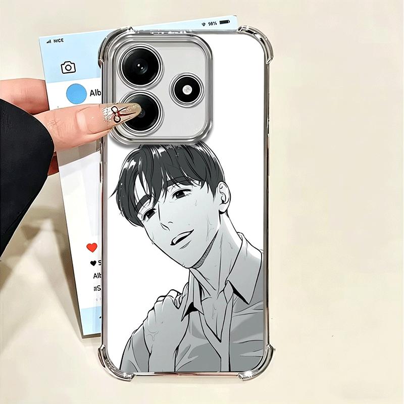 

B-J A-Alex Anime Soft Phone Case For Xiaomi Poco X7 X8 Pro Max X6 X5 X3 F8 Ultra F7 M8 M7 M5S Redmi 15C 15A 15 14C 13C 12C 13 12 Xiaomi Poco F8 Ultra