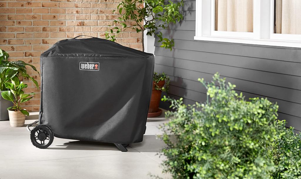 Weber Barbecue Stove BBQ Portable Gas Grill WEBER TRAVELER Exclusive Premium Grill Cover Standing Japanese Product 2 Year 7770 (When Up) [Genuine