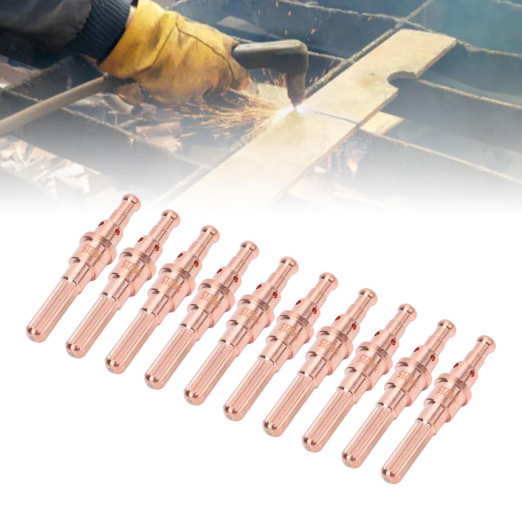 Plasma-elektroden 9-8215 Messing Elektrode Vervanging voor Thermal Dynamics SL60 SL100 Plasmasnijbrander Plasmasteun