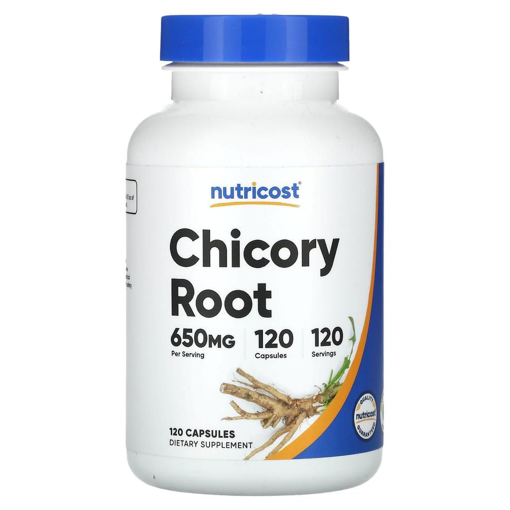 Chicory Root, 650Mg, 120 Capsules