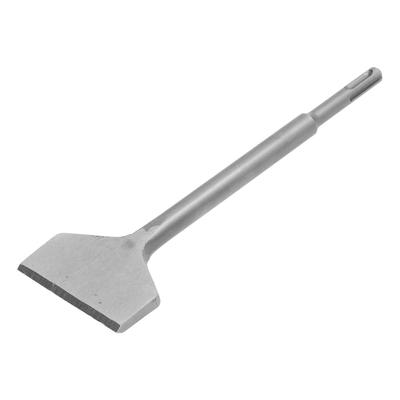 Scalpello Largo per Piastrelle Thinset Raschietto Muro Pavimento Codolo Tondo Martello Demolitore Rotativo 3x10 pollici