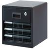 Nakabayashi Avante V2 Letter Case with Key A4 AL-R4 Black