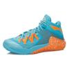 Li Ning Wade Series Team 3 Shock Absorption Support High Top Basketball Shoes Unisex Basketball Shoes Blue Orange ABAK047-5