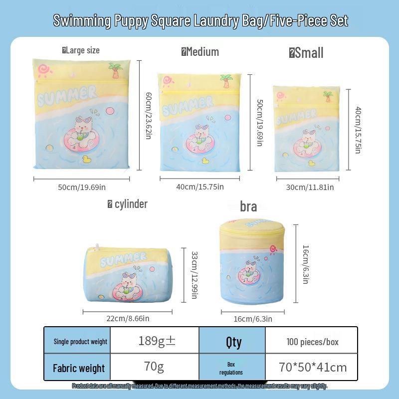 Förtjockad Finmaskig Underklädes tvättpåse Set – Extra Stor, Anti-Deformation Tvätt- och Skötselväska för BH