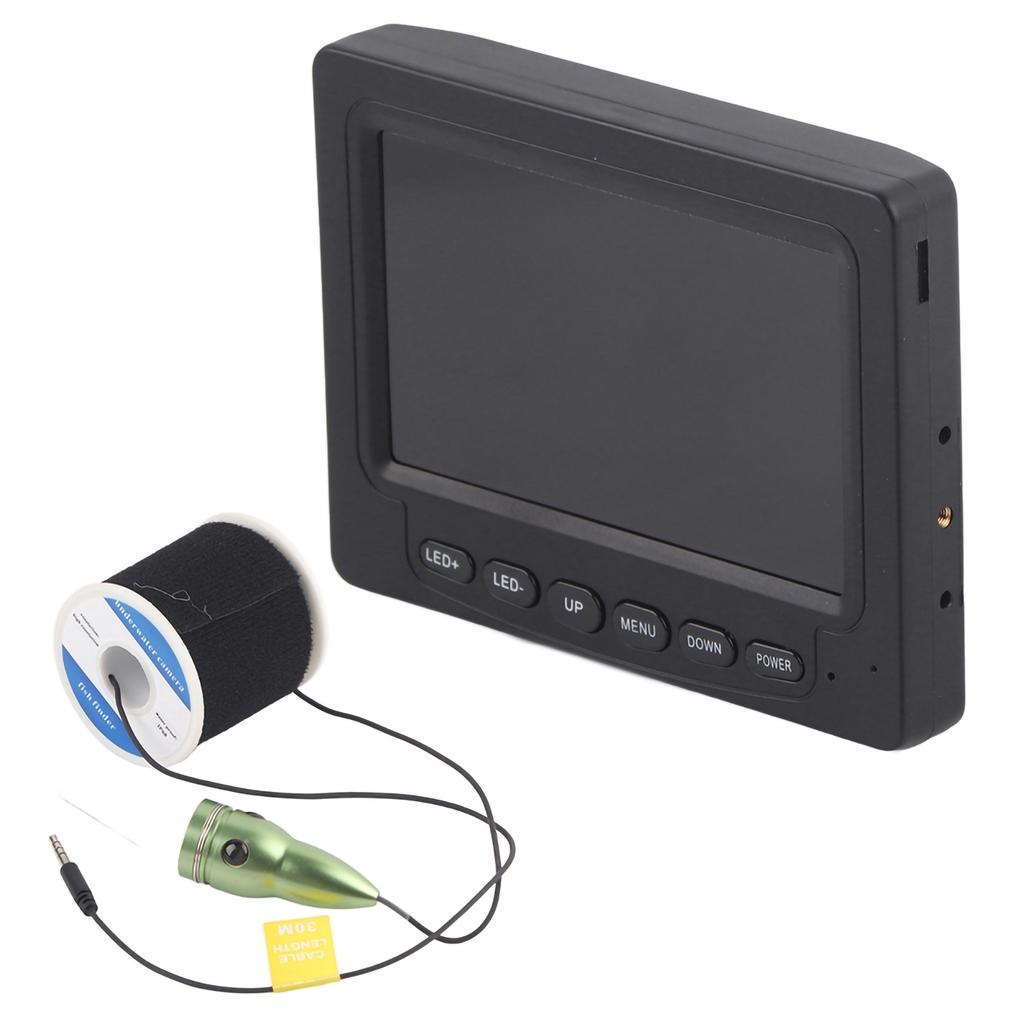 4.3in Underwater Camera 1200TVL 6 Infrared LED Night   IP68 Waterproof for Ice Sea Fishing