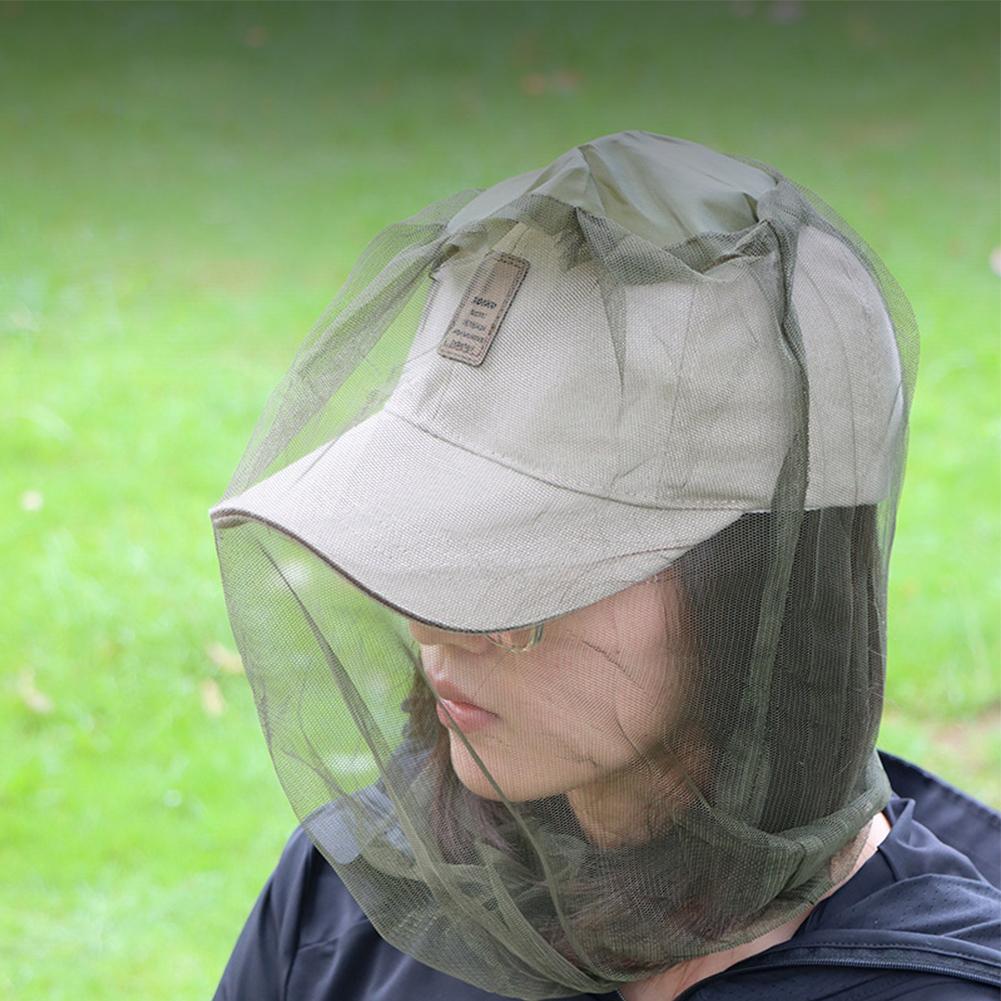 3Pcs Insect Shield Face Mask Cover Mesh Face Cover Mosquito Bee Insect Mesh Head Face Protector for Outdoors