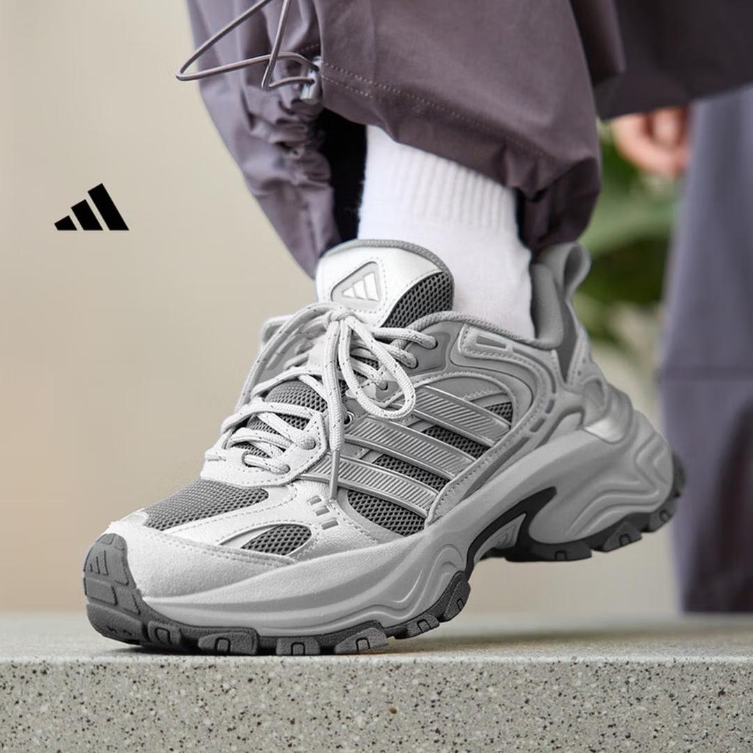 

Adidas Вечерние туфли SHADOW FEVER Амортизирующие и упругие кроссовки KK3778 35.5 серебряный