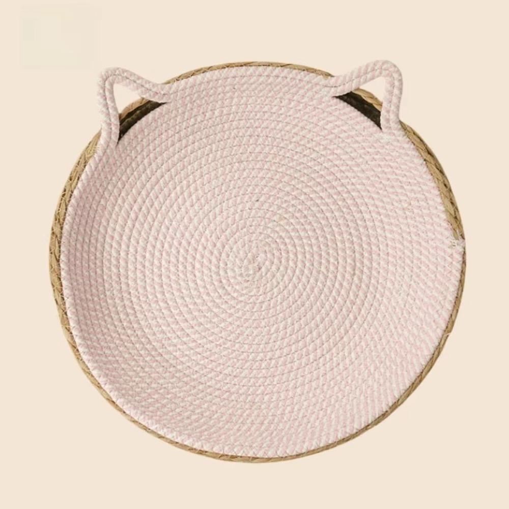 Handmade Vine Woven Cat Nest Large Size Seasonal Warmth Pad  Four Seasons Universal