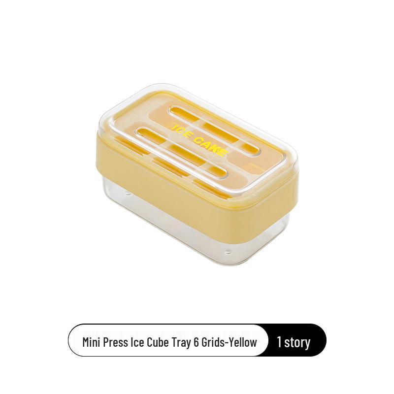 Silicone Multi-Layer Ice Cube Tray with Lid – Easy Release Food-Grade Mold for Home Use