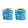 2 Pezzi Moda Collari Poggiatesta Auto Anelli Decorativi Interni Auto Anelli Bling Cromo Strass Accessori Sedile Veicolo
