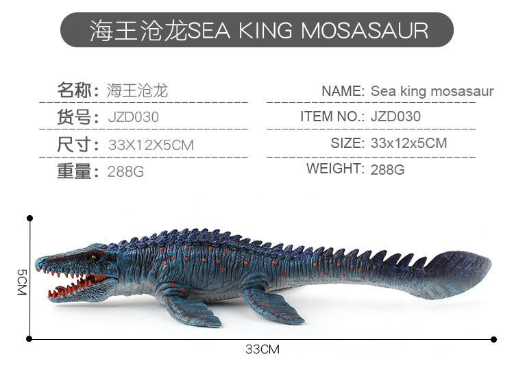 Jzd Large Dinosaur Model Toys Stunning Pvc Collectible Figures For Home Decor Lovers JZD030 Sea Dragon