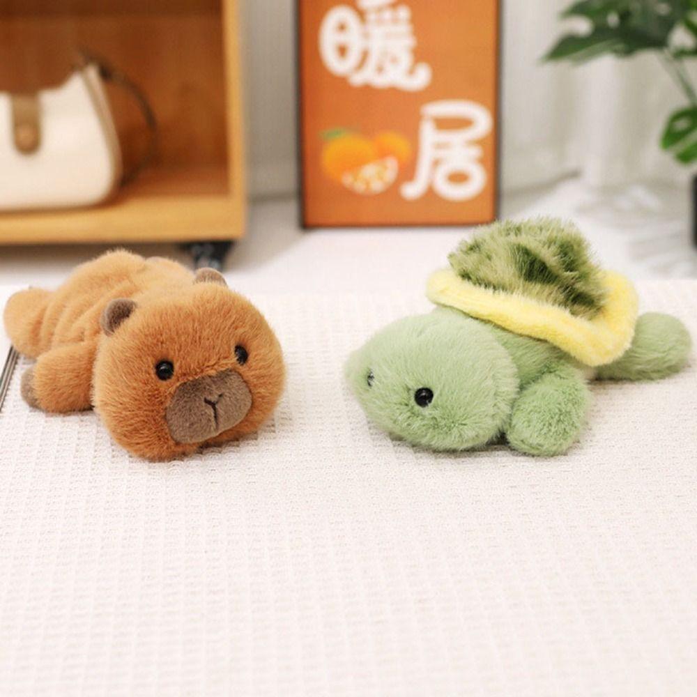 Penguin Simulation Animal Toy Lying Posture Stuffed Capybara Doll Children Toys