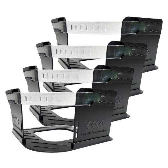 

4 шт. держатели для простыней, надежно фиксируют простыни, прочный матрас для простыней чёрный