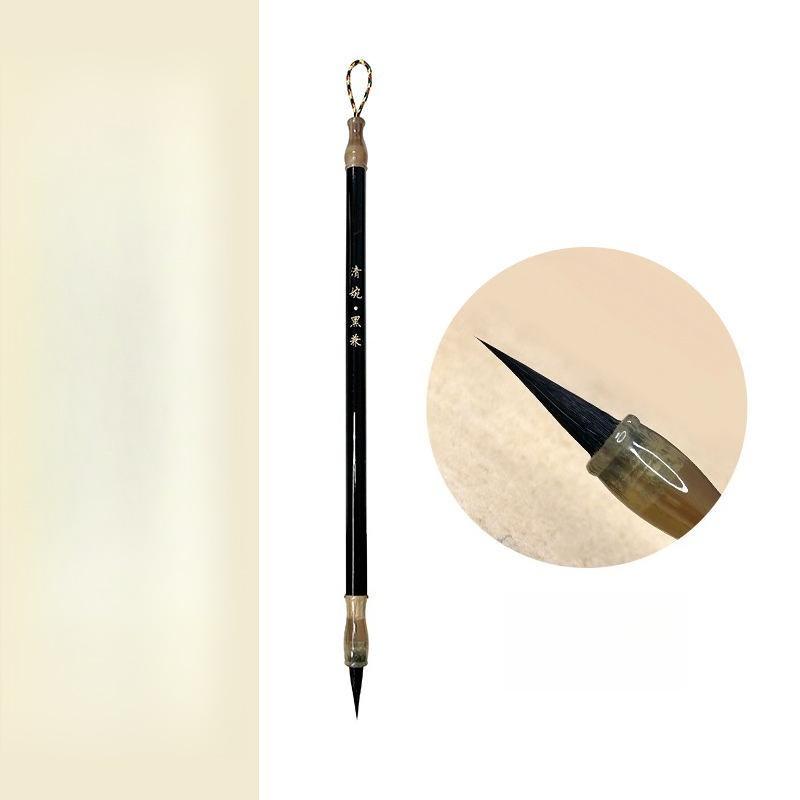 Small Case Brush Professional Grade Langhao Calligraphy Brush Small Case Meticulous Brush Hook Line Thin Gold Body Special