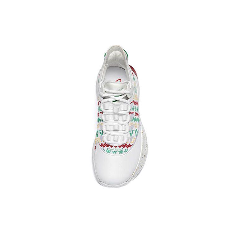 Anta GH1 Gordon Hayward Shock Absorbing Non-Slip Wear-Resistant Low-Top Basketball Shoes Men sneaker White Green Red 112011103-6