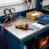 Threaded Coolant Temperature Sensor with Single Terminal Design, Engine Water Temperature Unit for Cooling System Repair and Routine Service