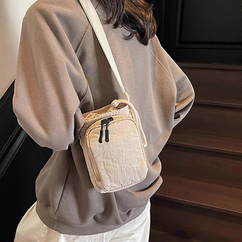 Canvas Crossbody Bag With Adjustable Strap Shoulder Bags Satchel Purse For Travel And Everyday Use Compact Designs  Red