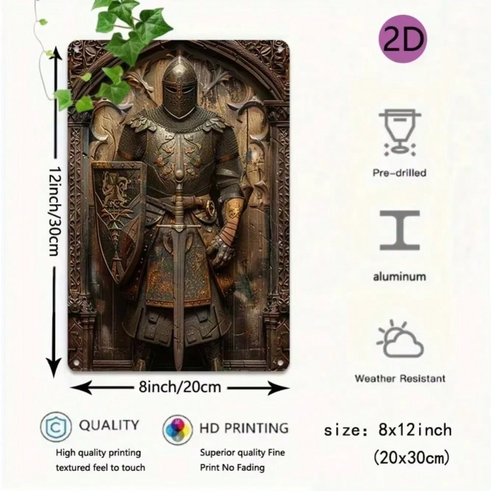 

Металлическое Настенное Искусство Винтажный Набор Щитов Средневекового Рыцаря Домашний Декор Настенное Украшение светло-серый