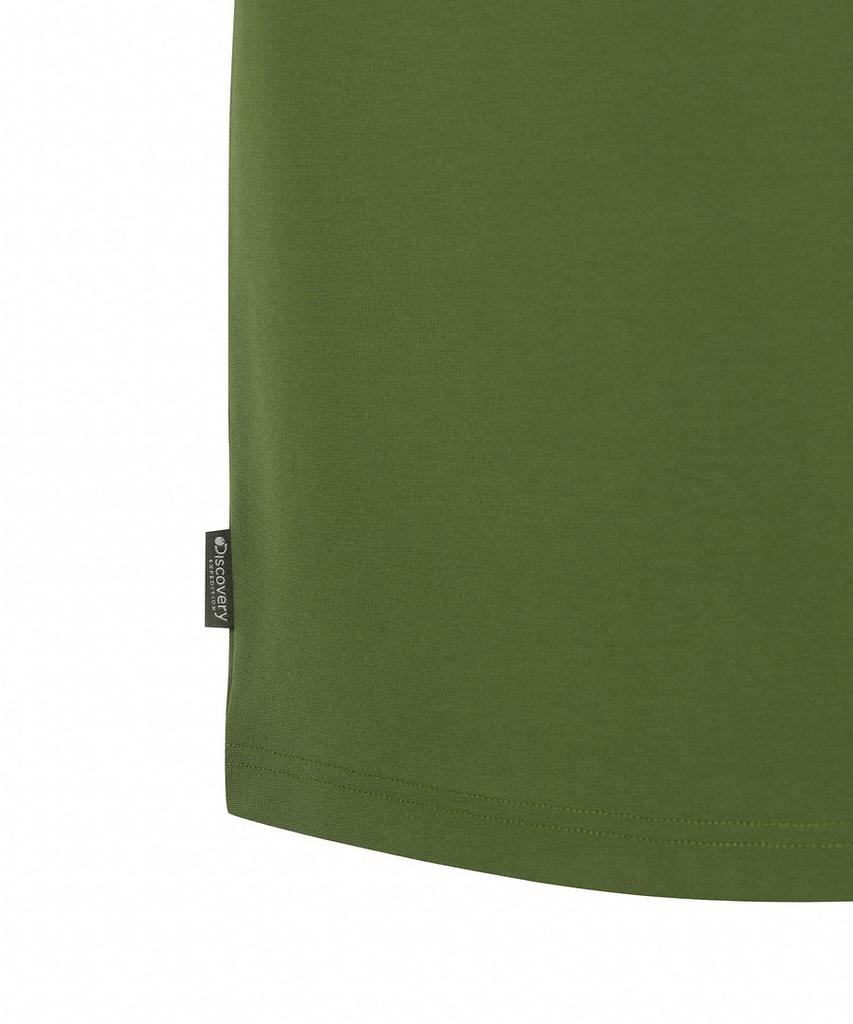 DISCOVERY EXPEDITION Men'S Freshvent Knit Training Pocket Short Sleeve T-Shirt (Khaki)