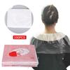 100Pcs Waterproof Disposable Hair Salon Cape Shampoo Washing Pad Hair Cleaning Shawl Professional Barber Grooming Accessory