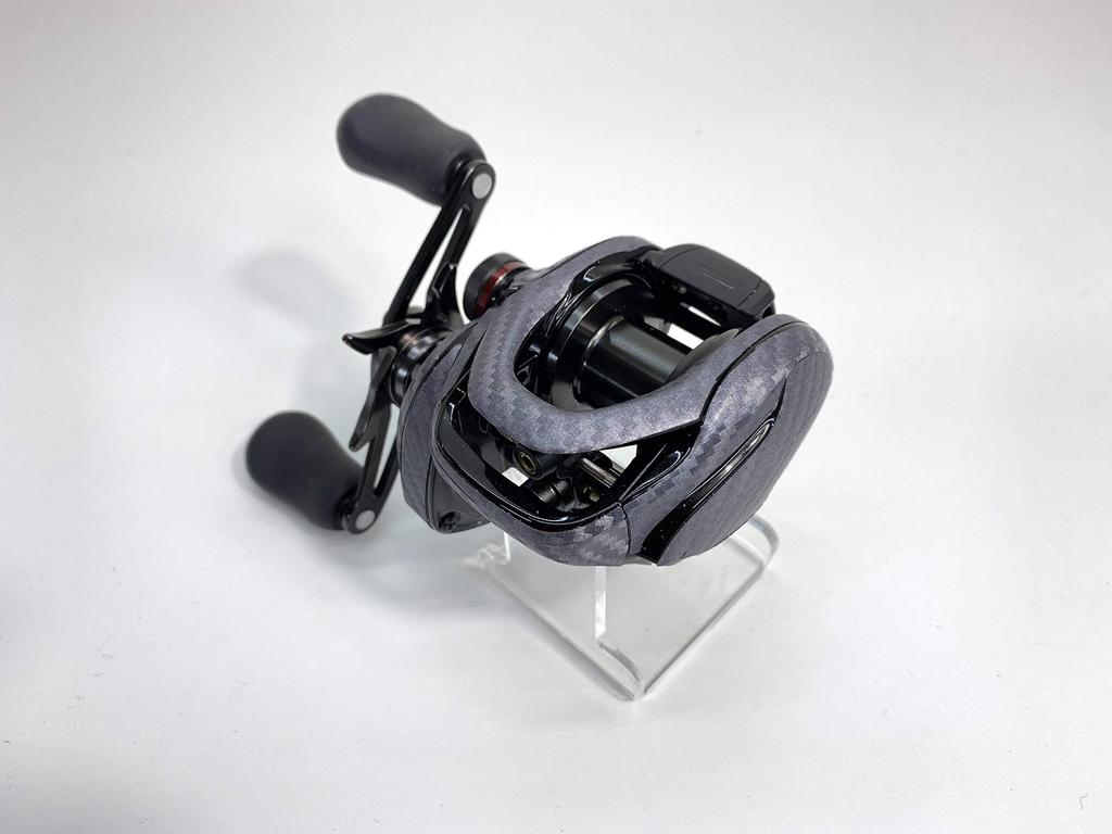 YOROI PERSONALIZADO Decalque Personalizado para Carretel Baitcasting 17 Scorpion DC Proteção contra Arranhões SEAT.JP, (Prateado, Destro)