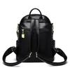 Women's New Versatile Large Capacity Soft Leather Student Schoolbag Outdoor Travel Backpack Women's Bag