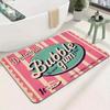 1pc Door Mat, Quick-Dry, Non-Slip Floor Mat Delicious Bubble Gum Design - Machine Washable, Soft Home Decor, Bathroom, Kitchen, Living Room, Bedroom