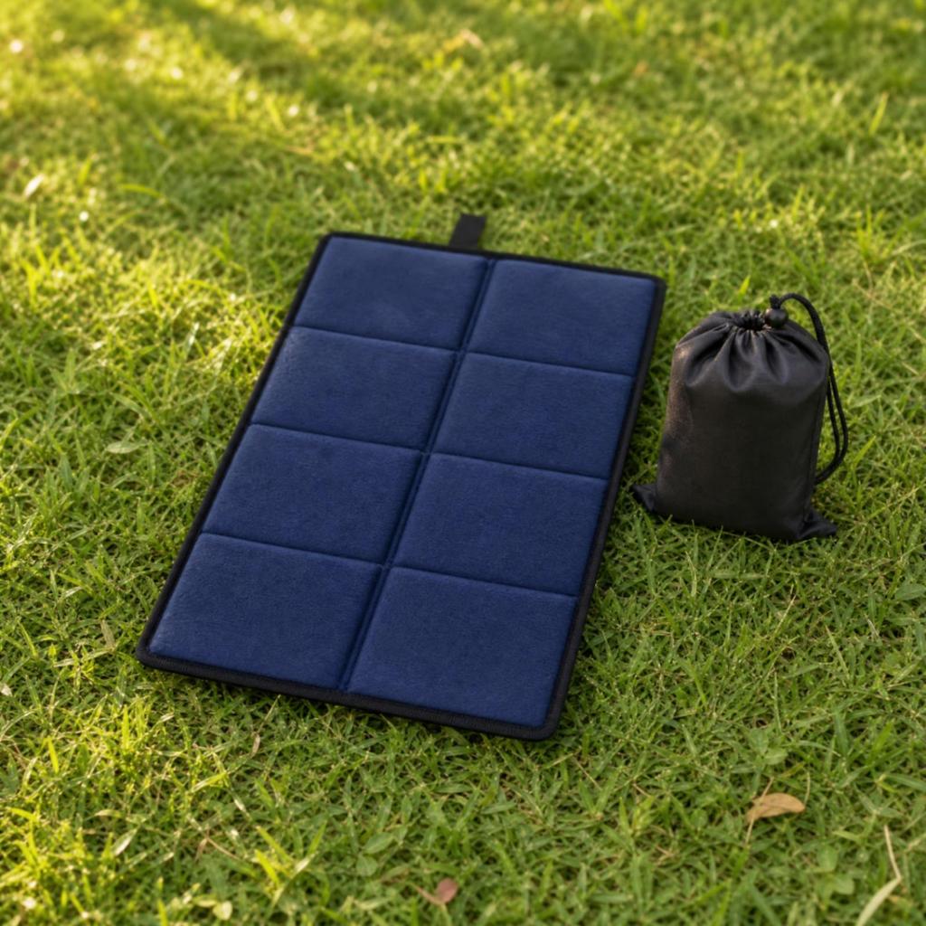 Portable Folding Seat Cushion Foldable Reflective Pad Padded for Outdoor, Sports