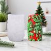Flower Embossed Cylinder Silicone Candle Mould Food Grade Silicone For Making Candle Soap Chocolate Holiday Decoration