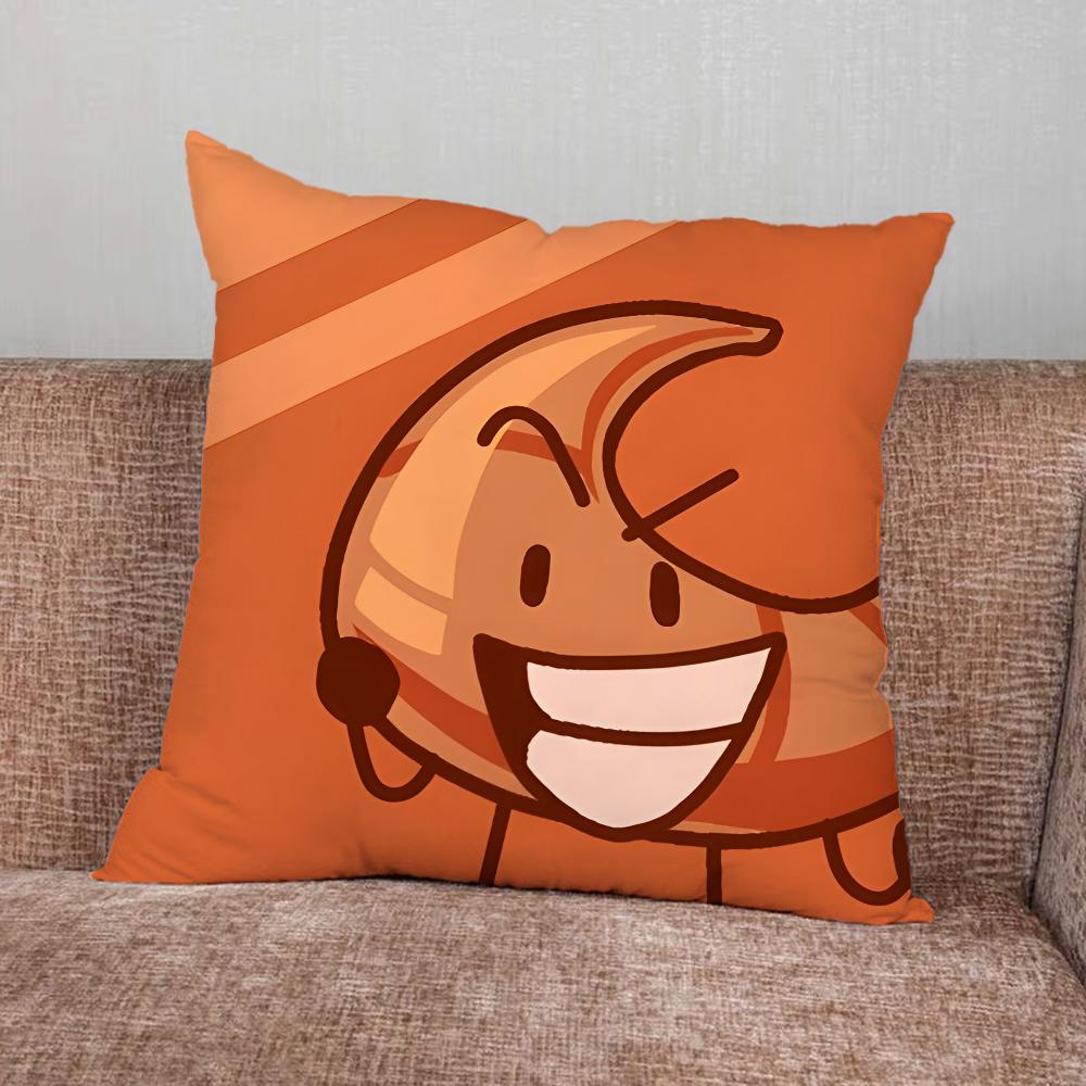 Bfdi Battle For Dream Island Pillow Case For Home Bedroom Car Office Decoration Living Room Sofa Cushion Cover Suitable