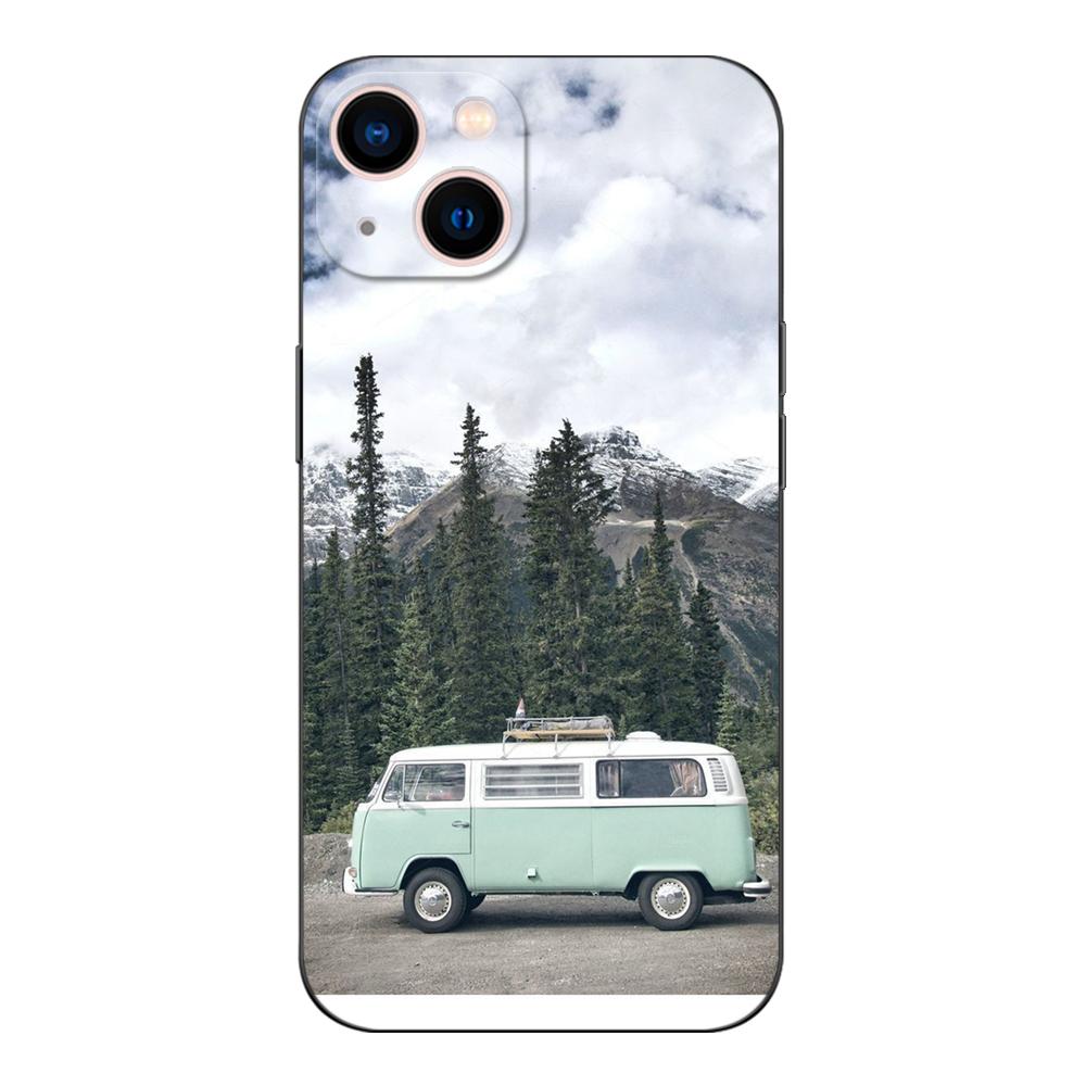 Black Tpu Case For Samsung Galaxy A03 SM-A035 A03 Core A03S A13 A23 LTE A33 A53 A73 4G 5G Combi Van Surf
