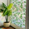 Xc3046 Fresh And Retro Flower Vine Sun Colorful Static Glass Sticker Window Sticker Decorative Double-Sided Visual