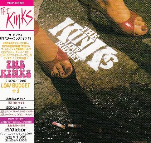 

CD KINKS - Low Budget VICP60699PROMO Victor Japan ObiRock Б/У