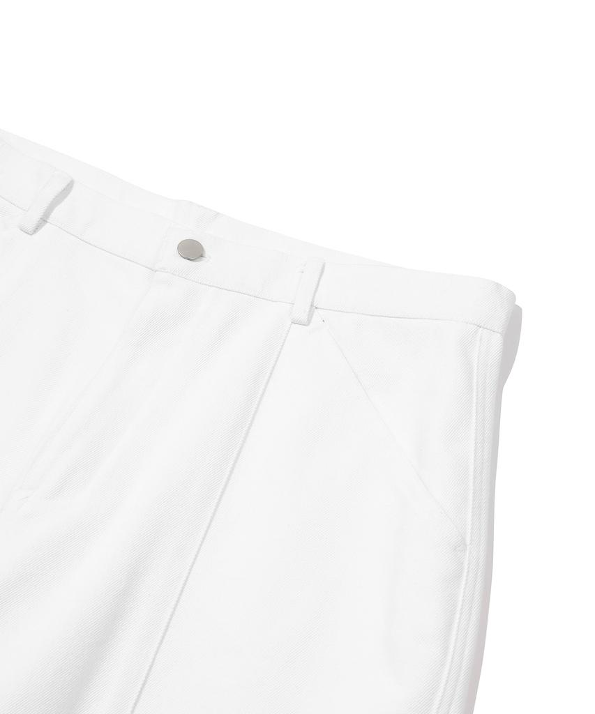 GNOK Bermuda Denim Shorts [White]