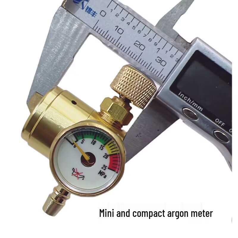 Aparat de sudat cu arc cu argon: Contor de gaz durabil, cu economie de energie, rezistent la șocuri, cu obturator de argon și reductor de presiune