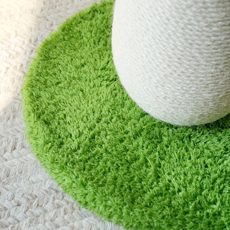 Red Mushroom Sisal Cat Scratch Post