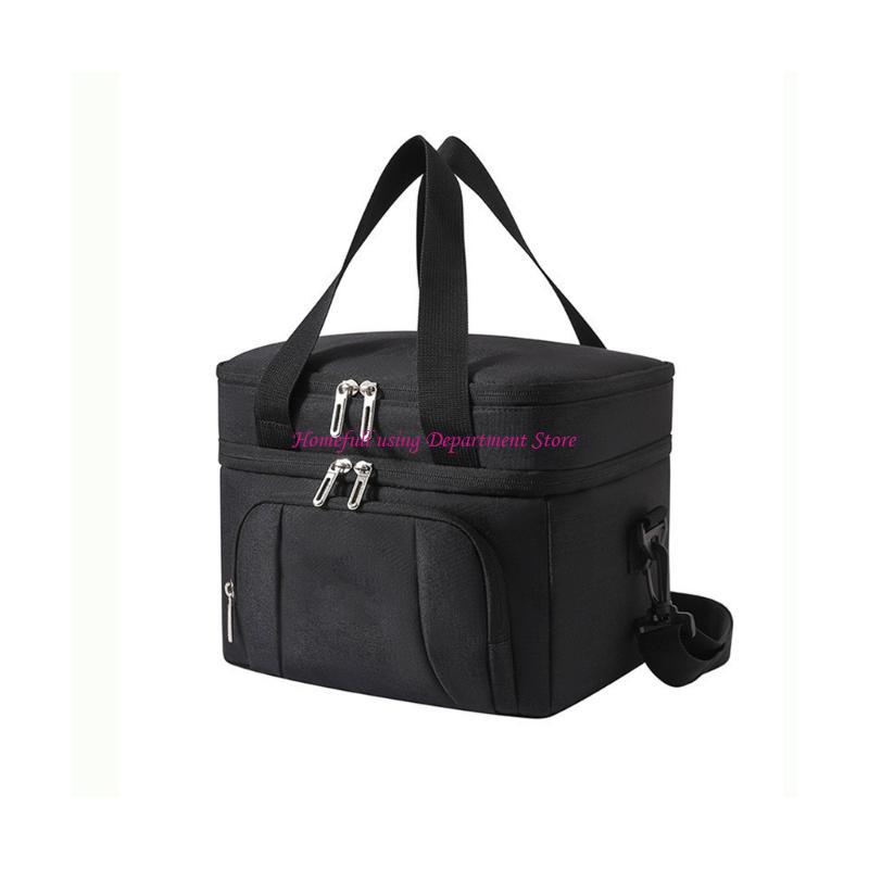  Lunch Bag Sturdy Water Resistant Oxfords Cloth for Work School Trip