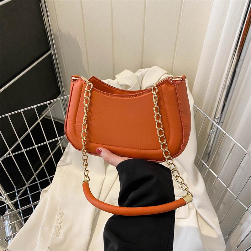 Trendige Retro-Quadrat-Umhängetasche Stilvolle Kettenschultertasche Für Damen Sommer 2023