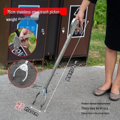 Pinza Extensible para Basura de Acero Inoxidable HANDUNYOU