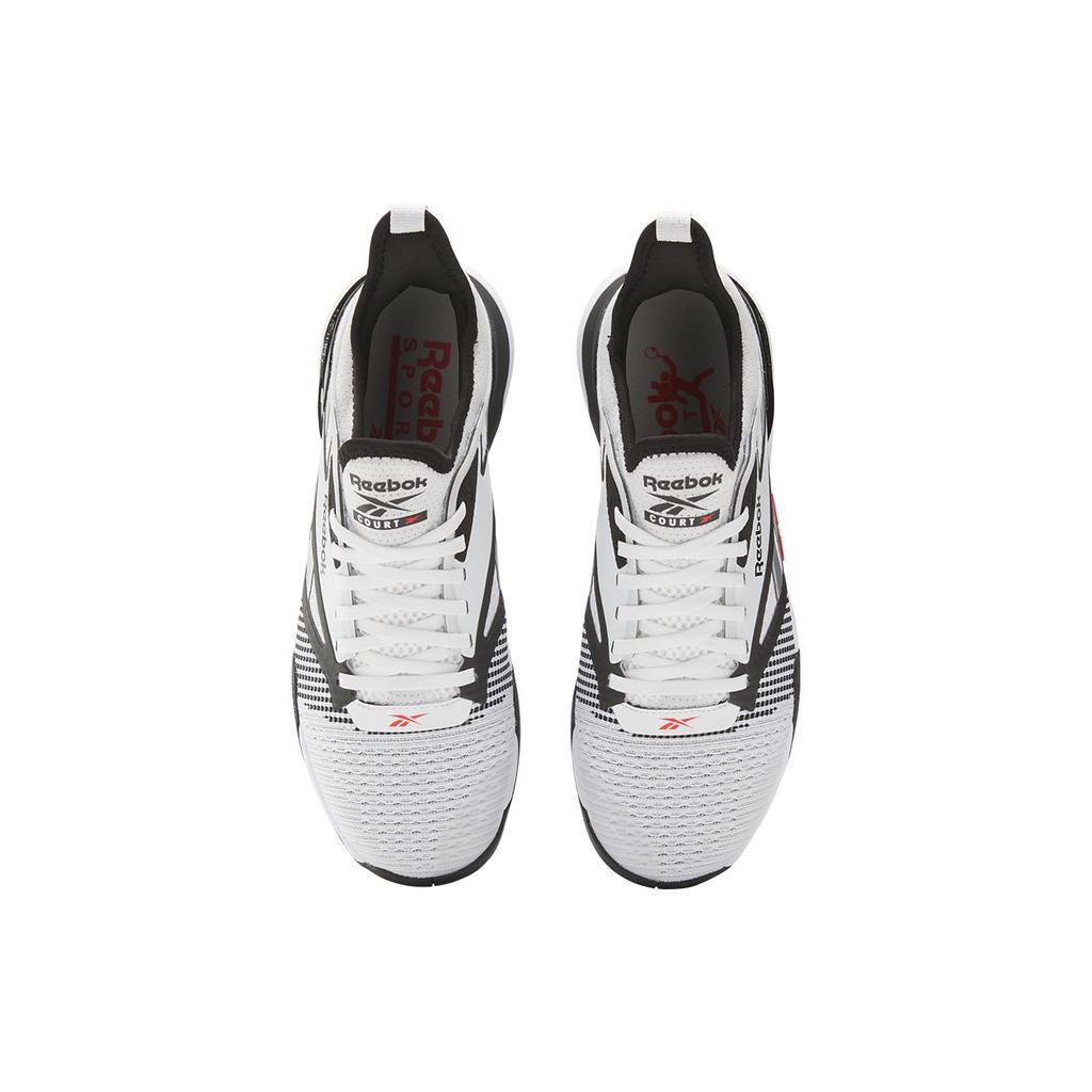 Reebok Unisex tenisky Nano Court Černá Bílá Energetická Červená 100212265