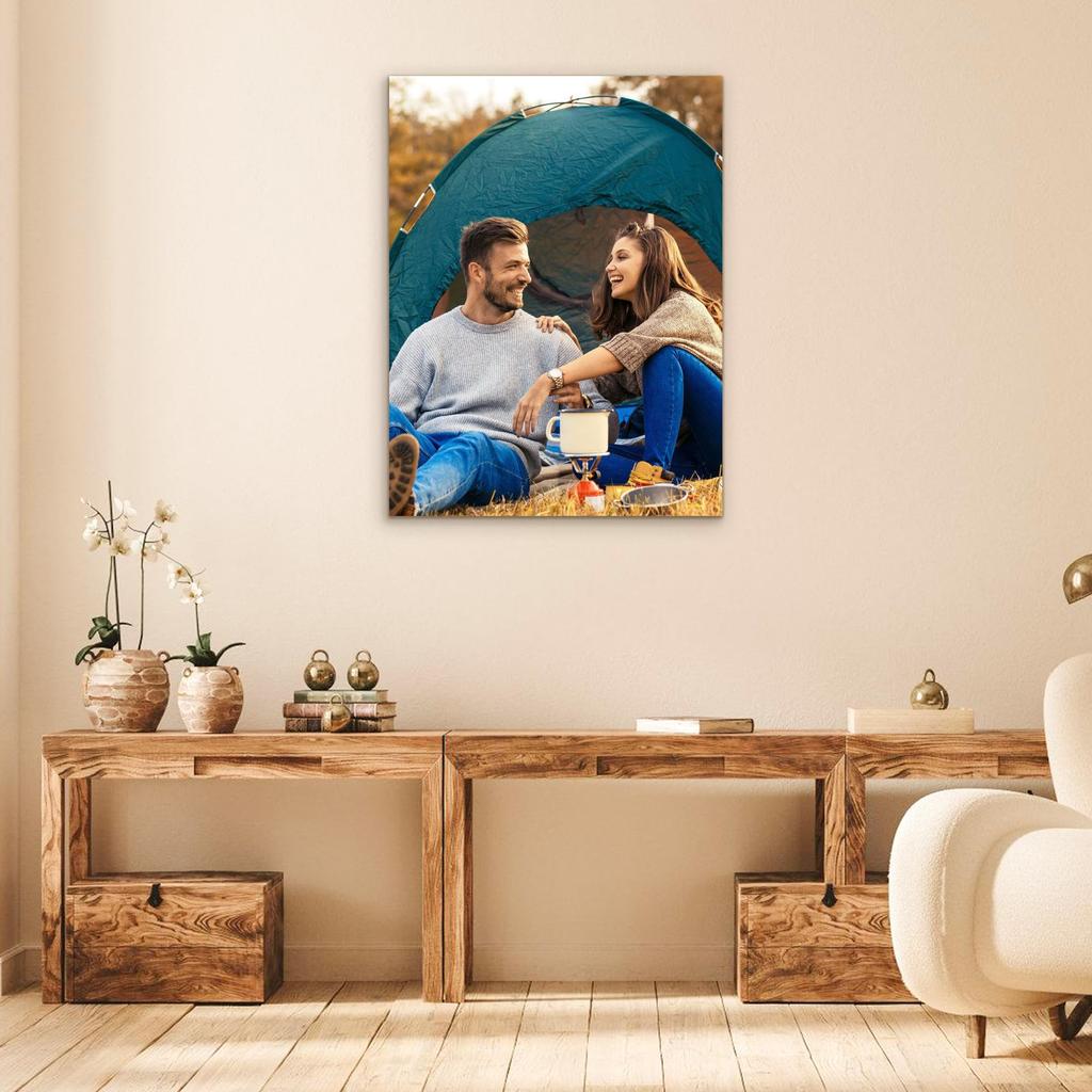 Benutzerdefinierte Leinwanddrucke mit Ihren Fotos Personalisierter Druck Bilder Wandkunst für Wohnzimmer Benutzerdefiniertes Geschenk mit der Familie