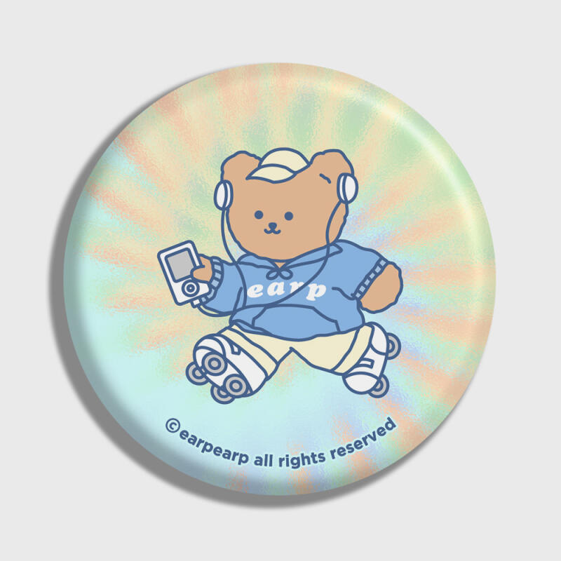 Веселый коньково-синий (зеркало) FREE