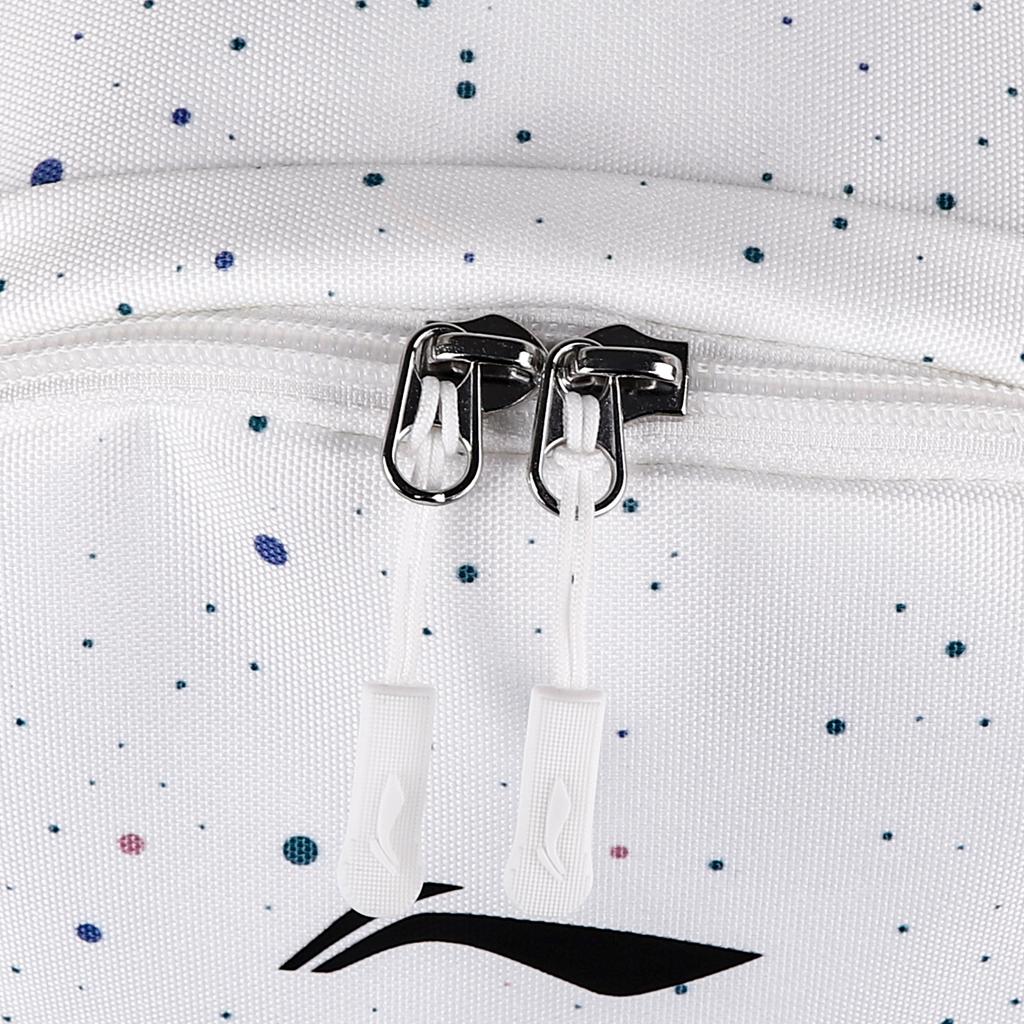 Li Ning Polyester Backpack Regular Unisex Baby's Breath ABSW365-2