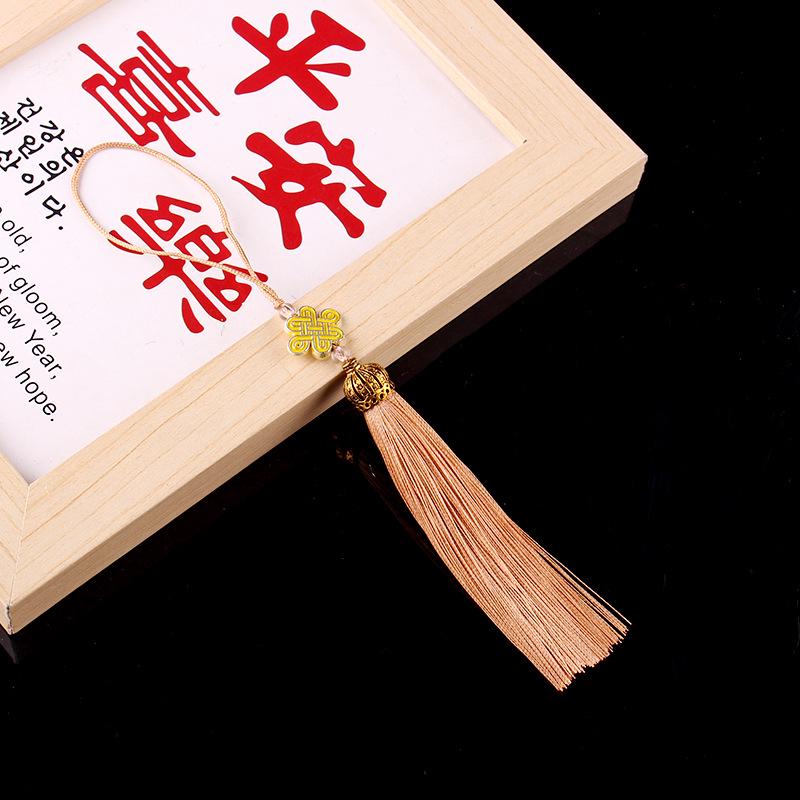 Chinese Knot Tassel Accessories: Hat, Pendant, Bookmark, and Jewelry Tassels