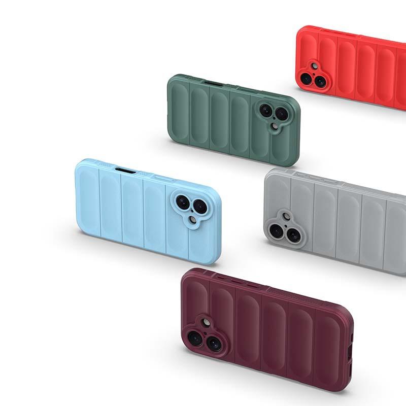 Applicable Iphone 16 Pro Max Mobile Phone Case Magic Shield Airbag Anti-Drop Skin Soft Silicone Back Cover Apple 16